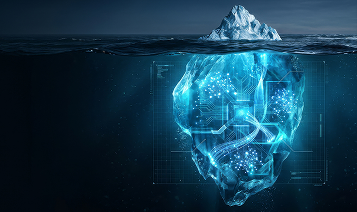 Der KI-Eisberg: Warum sich der Erfolg von KI unter der Oberfläche entscheidet AI-Iceberg