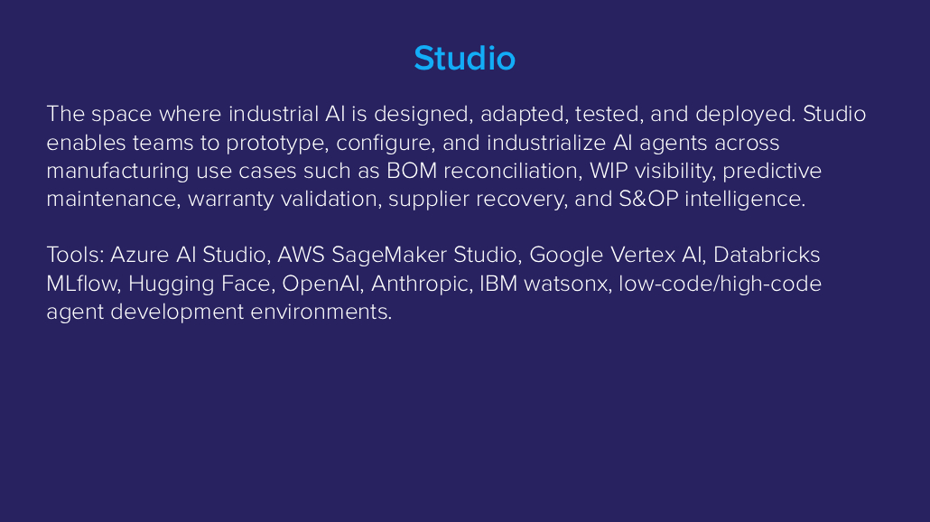 Manufacturing AI Hub
