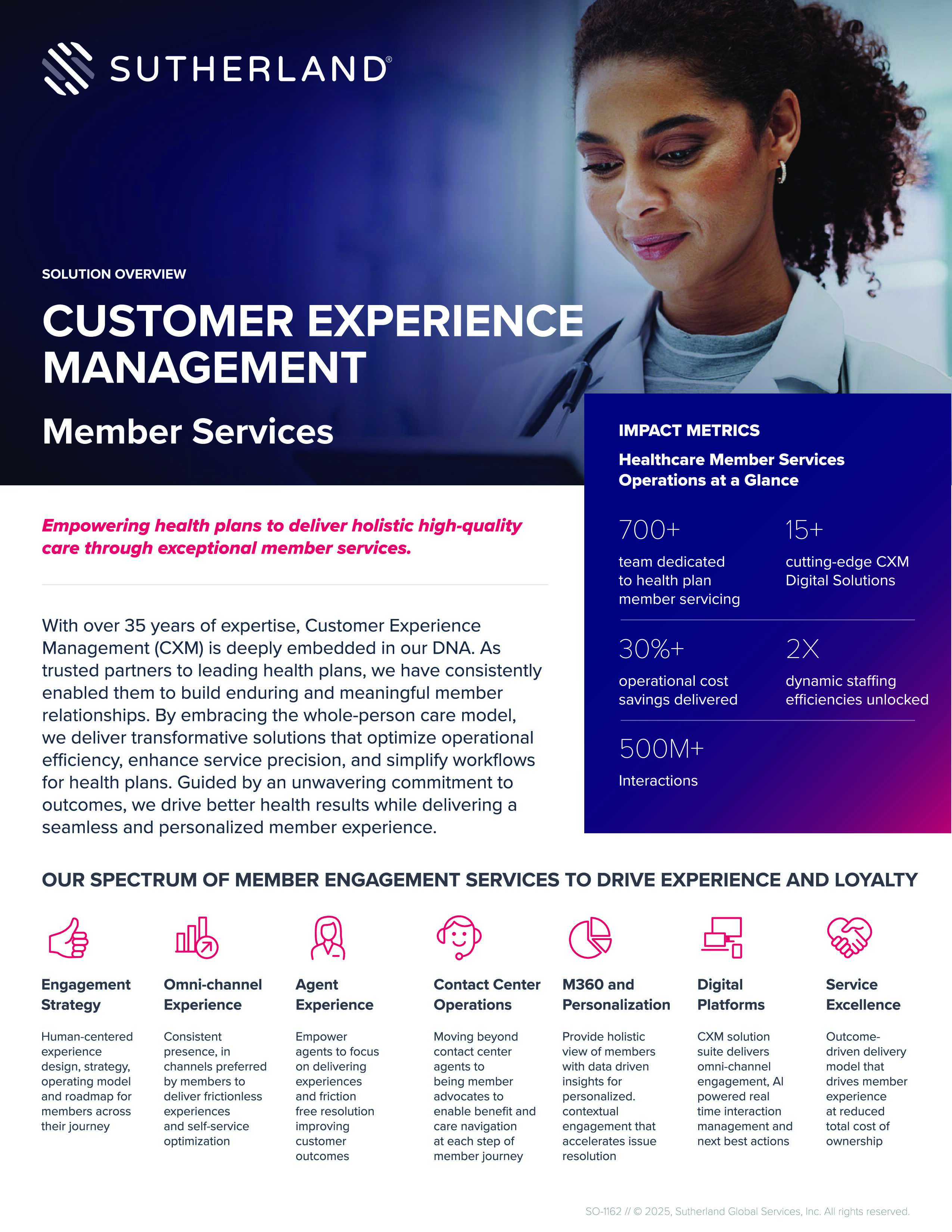 Member Services for Payers 1