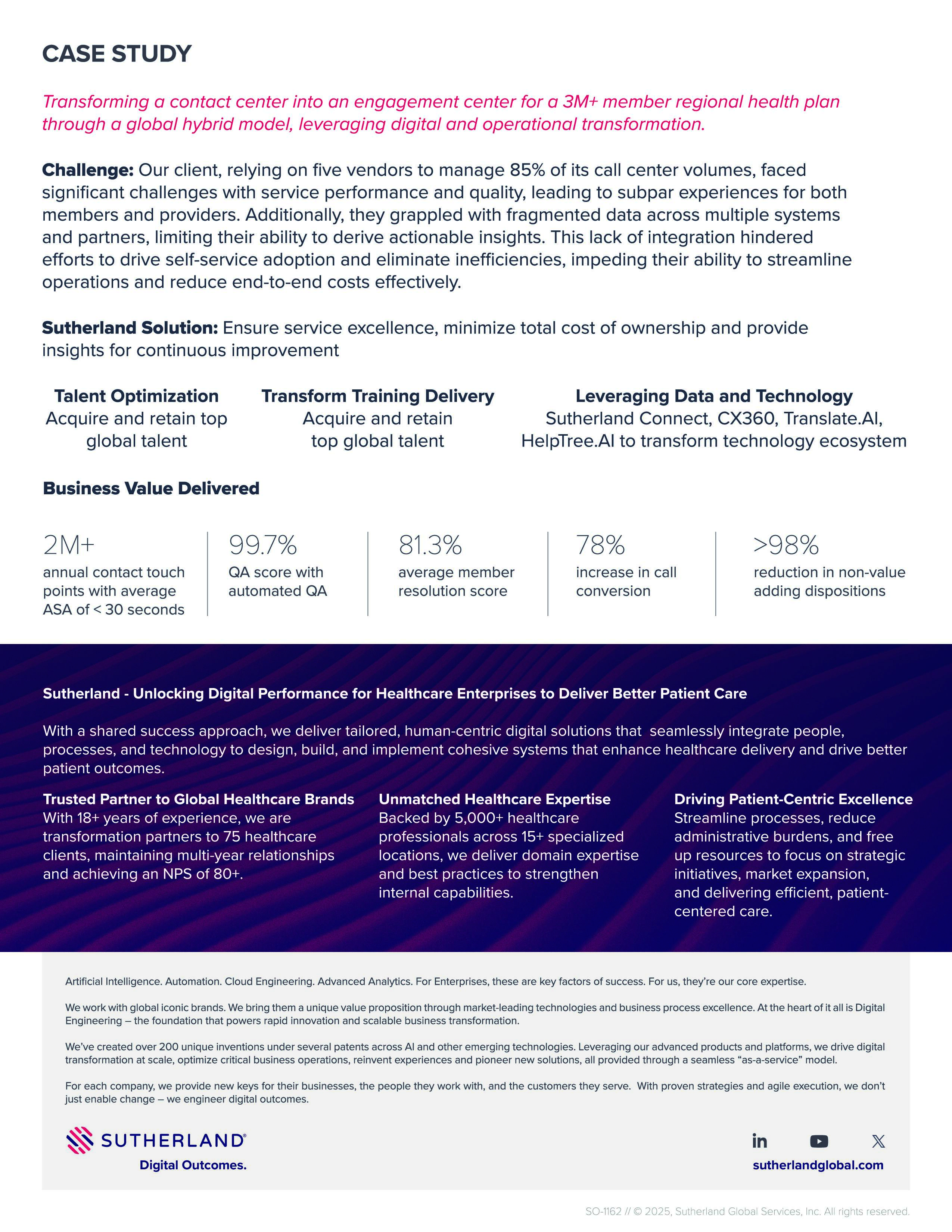 Member Services for Payers