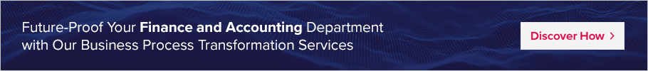 Business and Accounting Business Process Transformation
